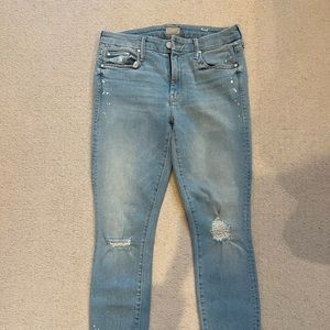 Mother Looker Jeans - Sacred Slit Ankle - Nice Shot